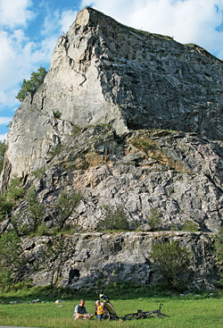 Výlety s dětmi na kole