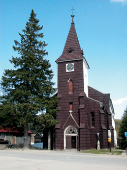 Kostelík v Kvildě